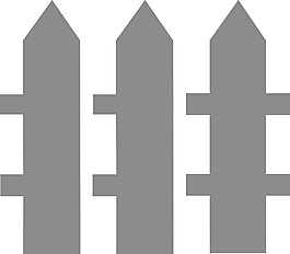 柵欄字形圖標(biāo)