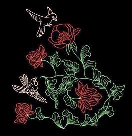 花紋 花型