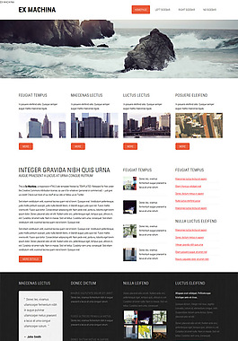 建筑HTML5網(wǎng)頁模板