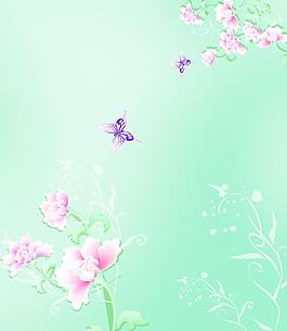 移門 花朵