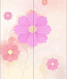 梦幻花纹 移门图案