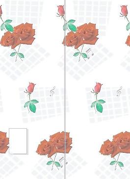 玫瑰移门