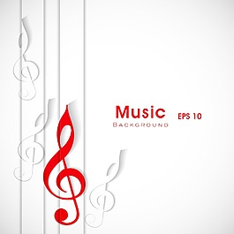 抽象的音符