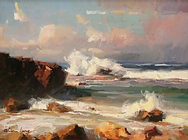海浪景點