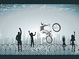 騎自行車的城市