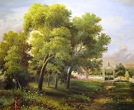 綠色樹林