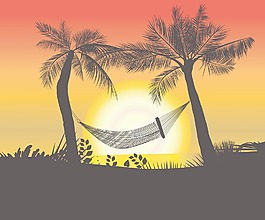 夏天的插圖