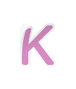 贴纸字母矢量字符集