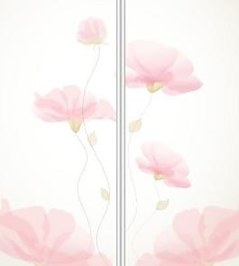 粉色花
