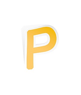 贴纸字母矢量字符集