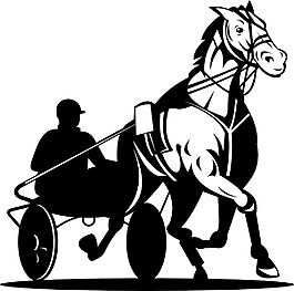 马和骑师的赛马