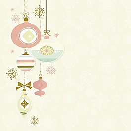 復(fù)古的圣誕飾品