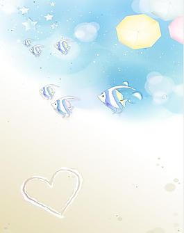 夏日沙灘