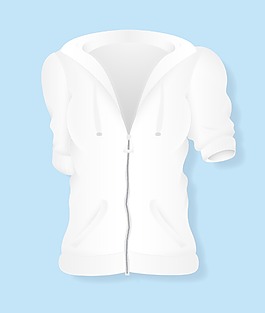 白女衫設(shè)計矢量插畫模板