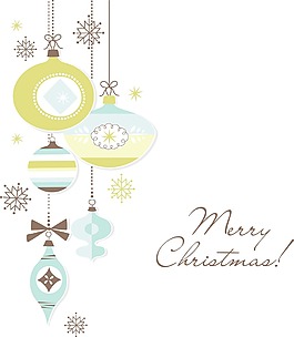 復(fù)古的圣誕飾品