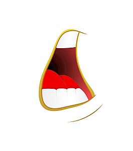 懶惰的卡通口