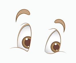 快樂卡通眼睛