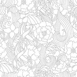 花朵圖案矢量元素