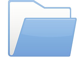 開藍(lán)紙文件