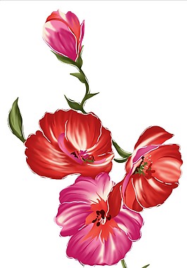 繁花盛開