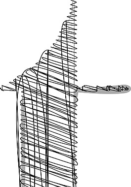 手繪字體插圖