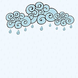 摘要背景與雨季云、雨滴