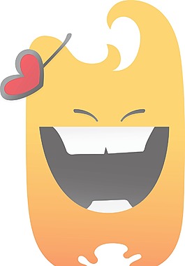 可愛的怪物的向量元素