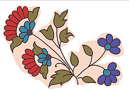 手绘鲜花
