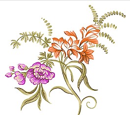 小花盛開