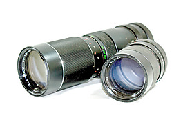 老式35mm遠攝鏡頭