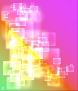 彩虹矢量模板