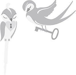 鳥類矢量