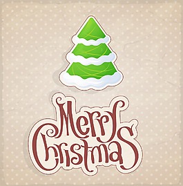 圣誕節(jié)和新年賀卡模板矢量