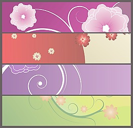網(wǎng)頁(yè)橫幅向量集