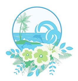熱帶的插圖
