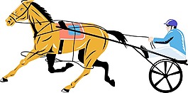 马和骑师的赛马