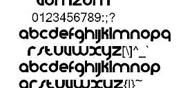 vomzom 另类字体