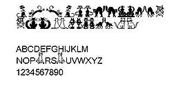 Bordercats 另類字體