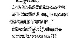 LogJam 另類字體