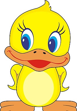 卡通鴨子 幼兒園卡通頭飾