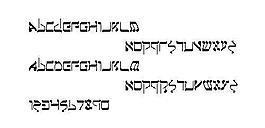 Jerusalem 另類字體