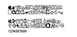 Macdingbats 另類字體