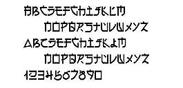 Electrohx 另類字體