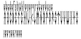 Evilclow 另類字體