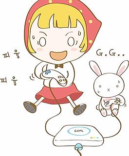 最新韓國(guó)矢量卡通素材950