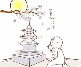 最新韓國矢量卡通素材911