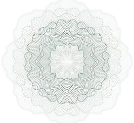 防偽花紋圖案證書花紋