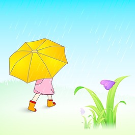 摘要雨季背景