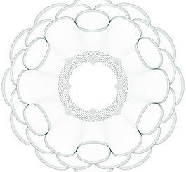 防偽花紋圖案證書花紋