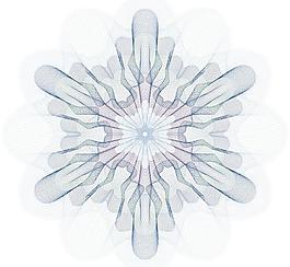 防偽花紋圖案證書花紋